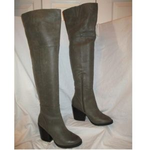 Aldo Casine Over-the-knee Boots, Olive Green, Sz 9